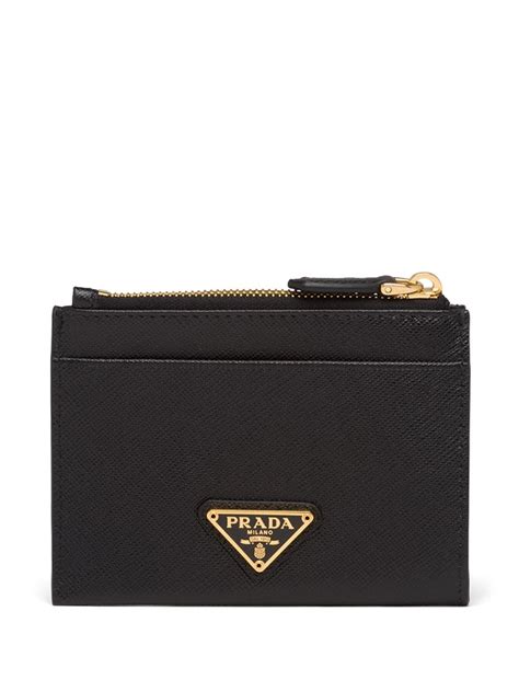 prada card homder|Prada card holder with zipper.